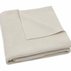 Enfant Jollein Couverture en tricot Basic Knit Oatmeal (75 x 100 cm)