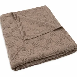 Best Couverture en tricot Box Knit Milky Coffee (100 x 150 cm) Enfant Couverture Bébé Et Enfant