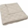 Enfant Jollein Couverture en tricot Box Knit Warm Sand (100 x 150 cm)