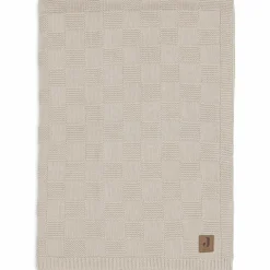 Enfant Jollein Couverture en tricot Box Knit Warm Sand (75 x 100 cm)