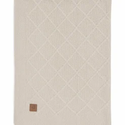 Sale Couverture en tricot Check Knit Oatmeal (100 x 150 cm) Enfant Couverture Bébé Et Enfant