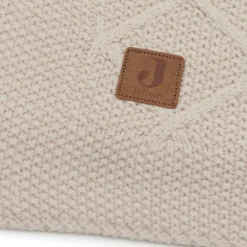 Sale Couverture en tricot Check Knit Oatmeal (100 x 150 cm) Enfant Couverture Bébé Et Enfant