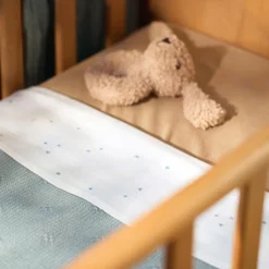 Outlet Couverture en tricot Cosy Knit Sea Green (75 x 100 cm) Enfant Couverture Bébé Et Enfant