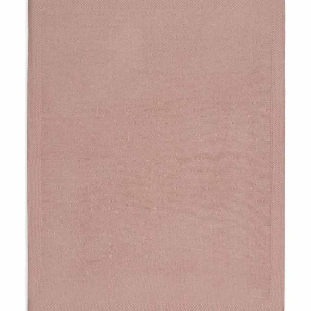 Enfant Jollein Couverture en tricot Cosy Knit Wild Rose (100 x 150 cm)