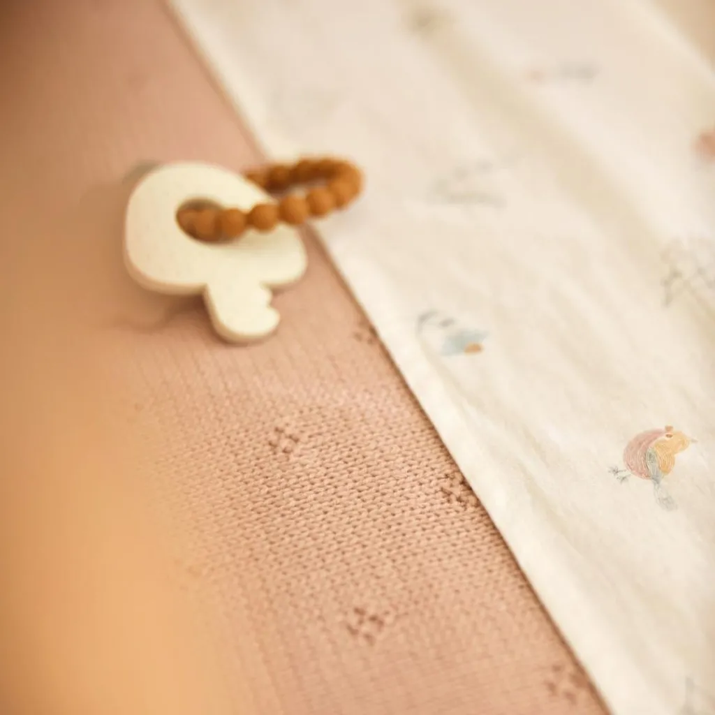 Enfant Jollein Couverture en tricot Cosy Knit Wild Rose (100 x 150 cm)