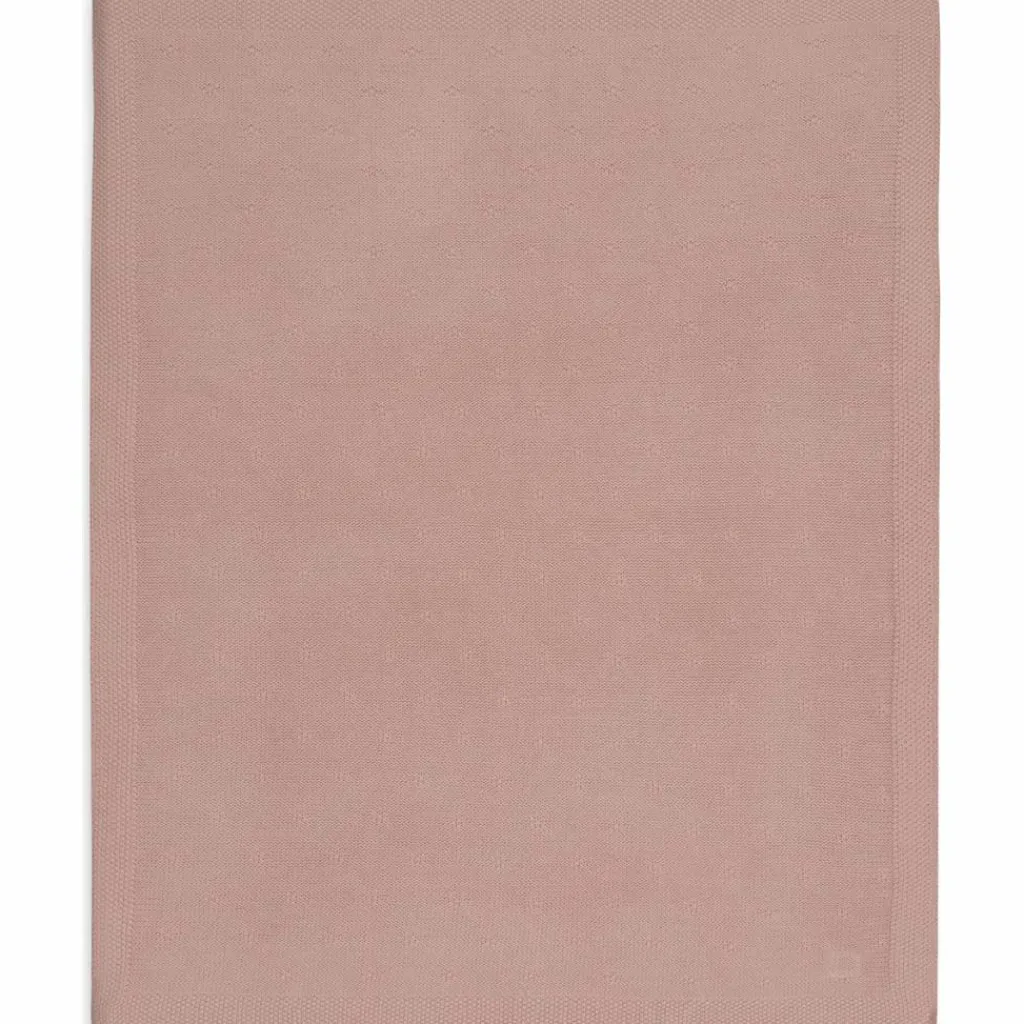 Enfant Jollein Couverture en tricot Cosy Knit Wild Rose (75 x 100 cm)
