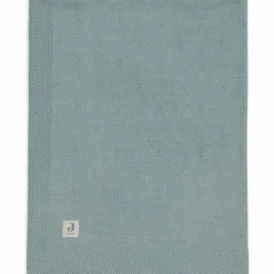 Enfant Jollein Couverture en tricot Cosy Knit Sea Green (100 x 150 cm)