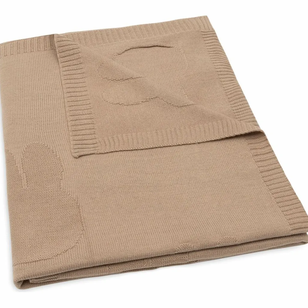 Enfant Jollein Couverture en tricot Miffy Biscuit (100 x 150 cm)