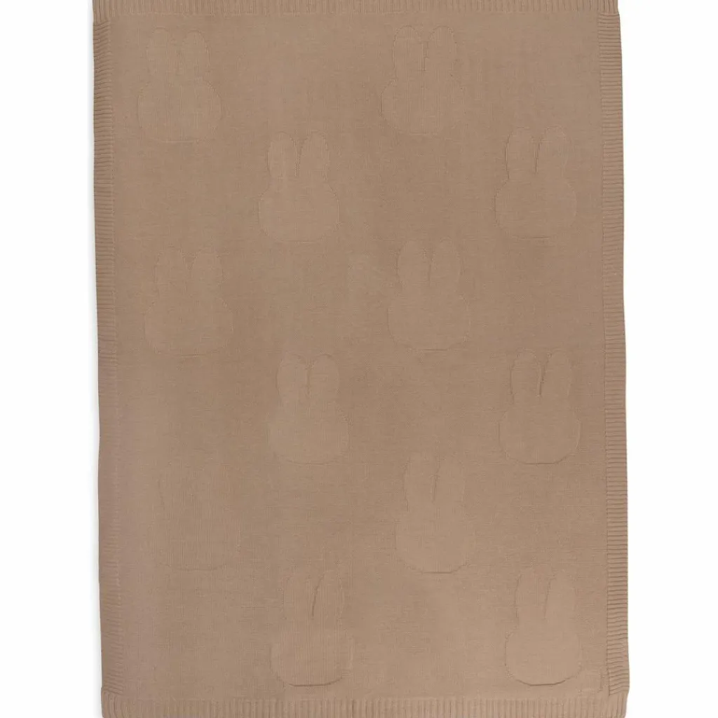 Enfant Jollein Couverture en tricot Miffy Biscuit (100 x 150 cm)
