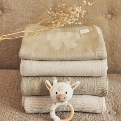 Enfant Jollein Couverture en tricot Miffy Nougat (100 x 150 cm)