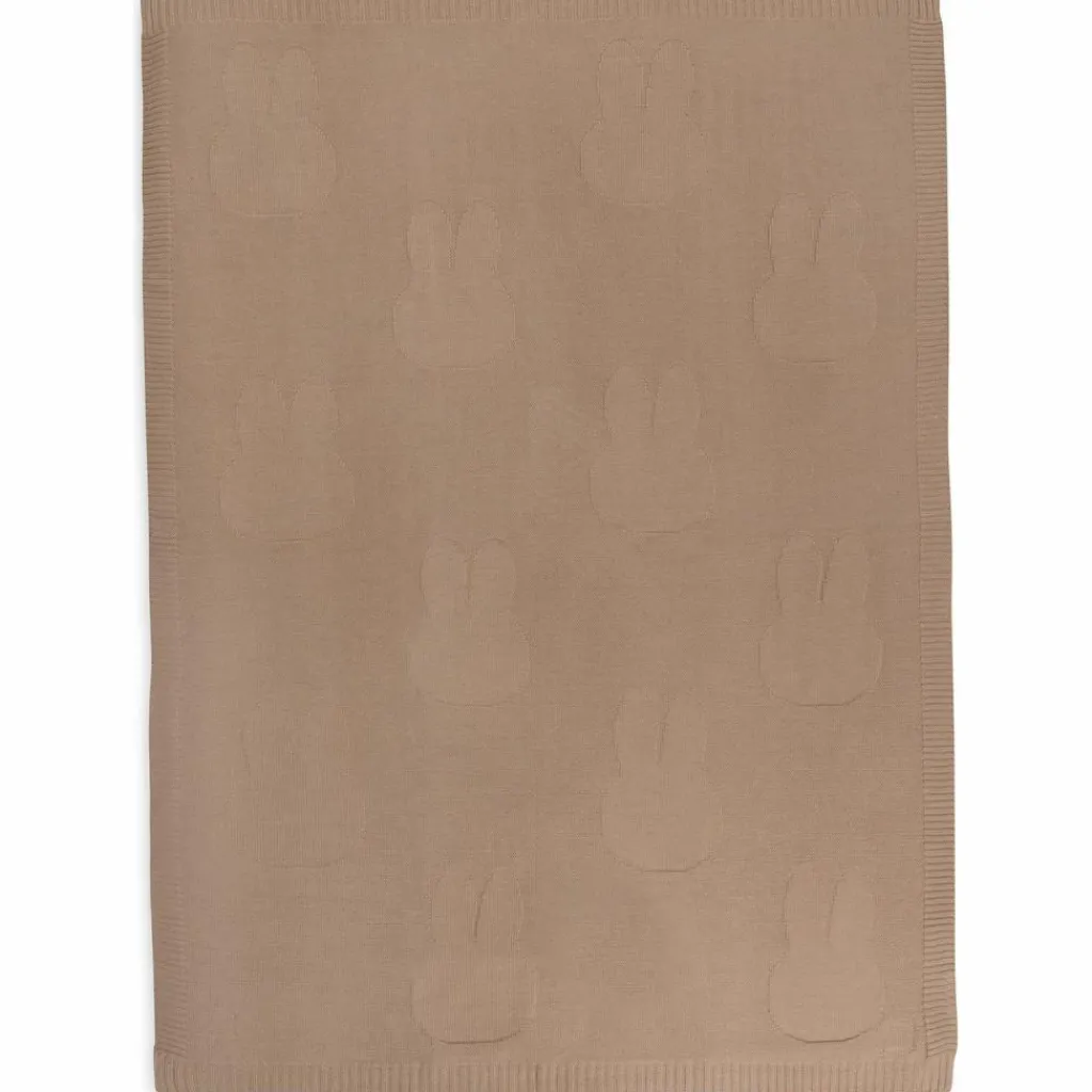 Enfant Jollein Couverture en tricot Miffy Biscuit (75 x 100 cm)