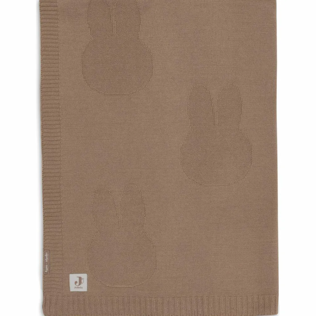 Enfant Jollein Couverture en tricot Miffy Biscuit (75 x 100 cm)