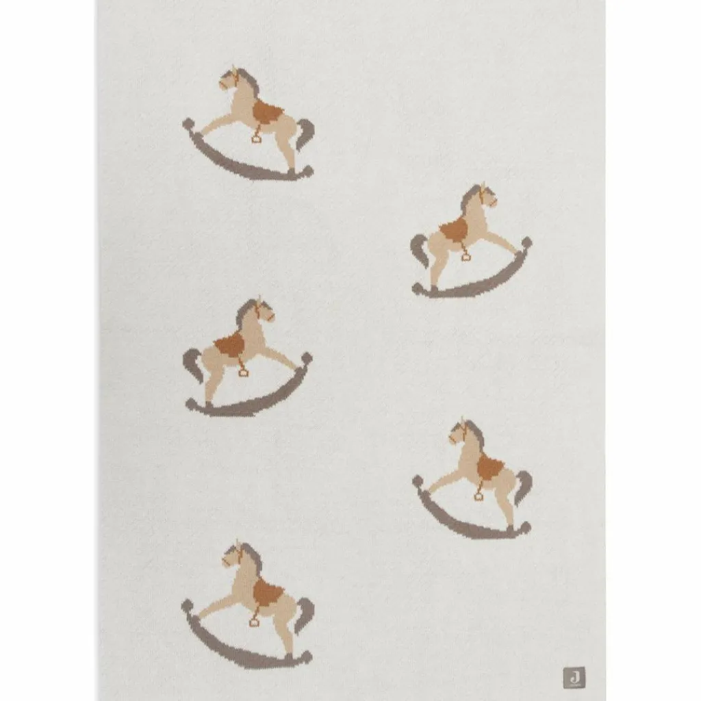 Enfant Jollein Couverture en tricot Nostalgic Ride (75 x 100 cm)