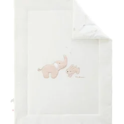 Outlet Couverture en veloudoux Bali, Moka & Snow (75x100 cm) Enfant Couverture Bébé Et Enfant