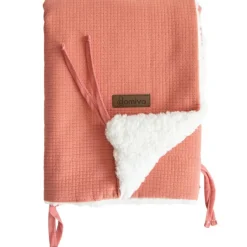 Enfant Domiva Couverture fluffy terracotta (75 x 100 cm)