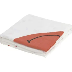 Enfant Lässig Couverture Happy Rascals Coeur (100 x 100 cm)