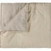 Enfant Kadolis Couverture matelassée Faro Rayé Ambre (100 x 140 cm)