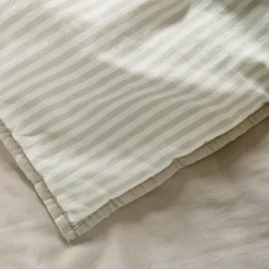 Enfant Kadolis Couverture matelassée Faro Rayé Lin (100 x 140 cm)