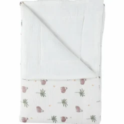 New Couverture mousseline Cute Gorilla (75 x 100 cm) Enfant Couverture Bébé Et Enfant