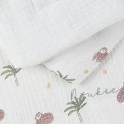 New Couverture mousseline Cute Gorilla (75 x 100 cm) Enfant Couverture Bébé Et Enfant