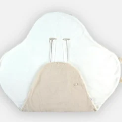 Noukie's Couverture nomade à longs poils Mix & Match ivoire