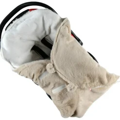 Noukie's Couverture nomade à longs poils Mix & Match ivoire