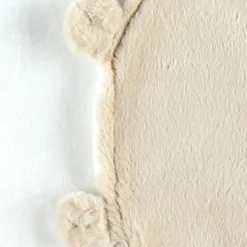 Noukie's Couverture nomade à longs poils Mix & Match ivoire