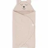 Jollein Couverture nomade Bear Boucle Wild Rose (0-3 mois)