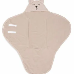 Jollein Couverture nomade Bear Boucle Wild Rose (0-3 mois)