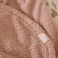 Jollein Couverture nomade Bear Boucle Wild Rose (0-3 mois)