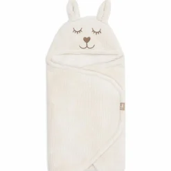 Outlet Couverture nomade Bunny Cloudy Rib Oatmeal Couverture Nomade