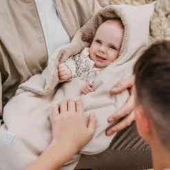 Sale Couverture nomade CALLIE CORD sand shell Couverture Nomade