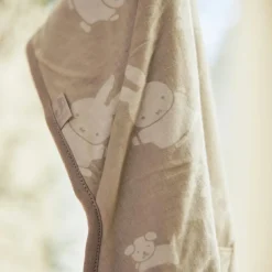 Jollein Couverture nomade Miffy Snuffy Nougat (0-3 mois)