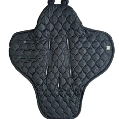 Couverture nomade pour bébé Recy black-cream Couverture Nomade