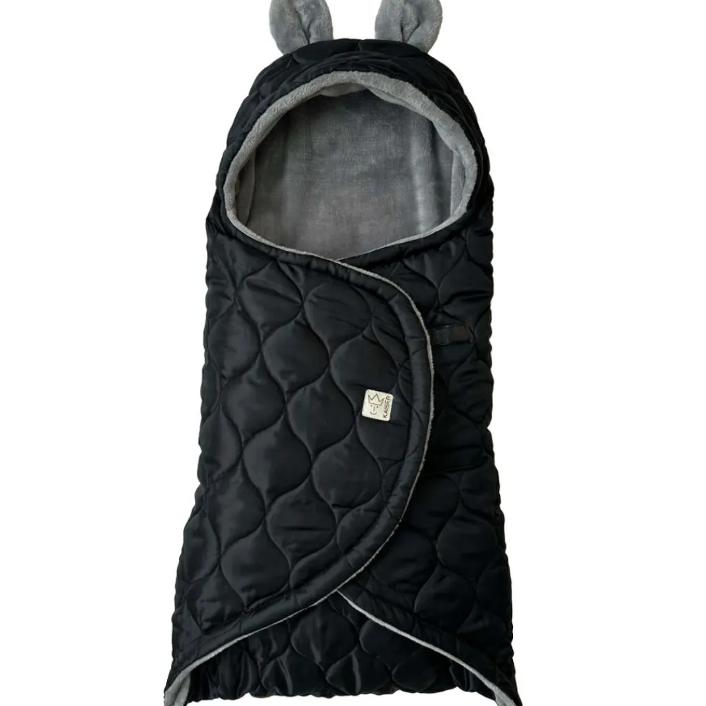 Discount Couverture nomade pour bébé Recy black-grey Couverture Nomade