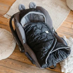 Discount Couverture nomade pour bébé Recy black-grey Couverture Nomade