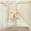 Enfant BB & Co Couverture polaire double gaze de coton Mousse de lait (70 x 100 cm)