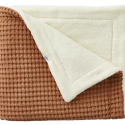 Online Couverture polaire en coton gaufré Cassonade (75 x 120 cm) Enfant Couverture Bébé Et Enfant
