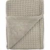 Enfant Babyshower Couverture polaire Gofre Latte (70 x 100 cm)