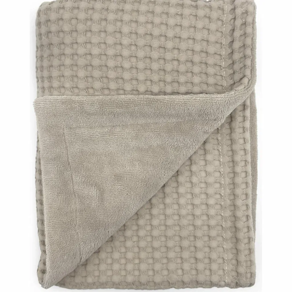 Enfant Babyshower Couverture polaire Gofre Latte (70 x 100 cm)