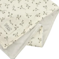 Enfant Babyshower Couverture polaire Olive Bloom (80 x 66 cm)