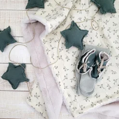 Hot Couverture polaire Olive Bloom (110 x 80 cm) Enfant Couverture Bébé Et Enfant