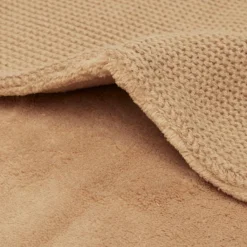 Clearance Couverture polaire tricotée Basic Knit Biscuit (75 x 100 cm) Enfant Couverture Bébé Et Enfant