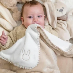 Clearance Couverture Supersoft Wavy Sable (75 x 100 cm) Enfant Couverture Bébé Et Enfant