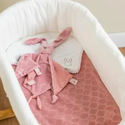 Enfant Nattou Couverture Supersoft Wavy Vieux Rose (75 x 100 cm)