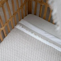 Enfant Baby's Only Couverture Teddy Happiness Urban Taupe-Ecru (70 x 95 cm)