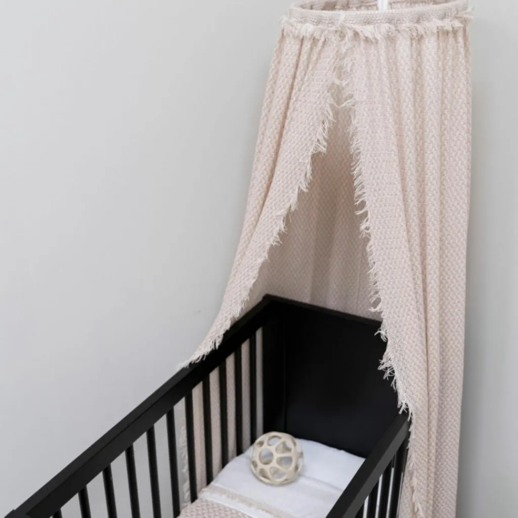 New Couverture Teddy Happiness Vieux Rose-Ecru (70 x 95 cm) Enfant Couverture Bébé Et Enfant