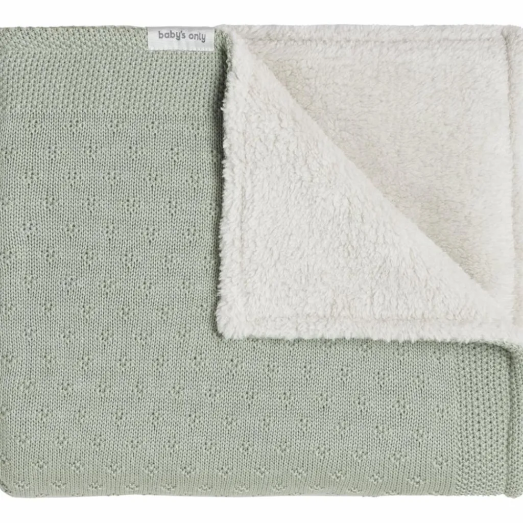 Enfant Baby's Only Couverture Teddy Mood Laurel Green (70 x 95 cm)