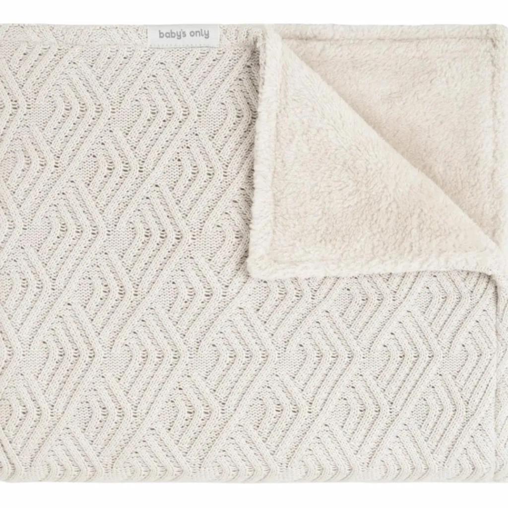 Sale Couverture Teddy Sierra Warm Linen (70 x 95 cm) Enfant Couverture Bébé Et Enfant