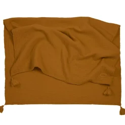 Best Couverture Wabi-Sabi en gaze de coton Golden Brown (65 x 100 cm) Enfant Couverture Bébé Et Enfant